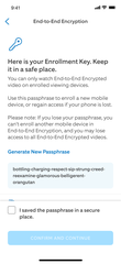 Passphrase generated